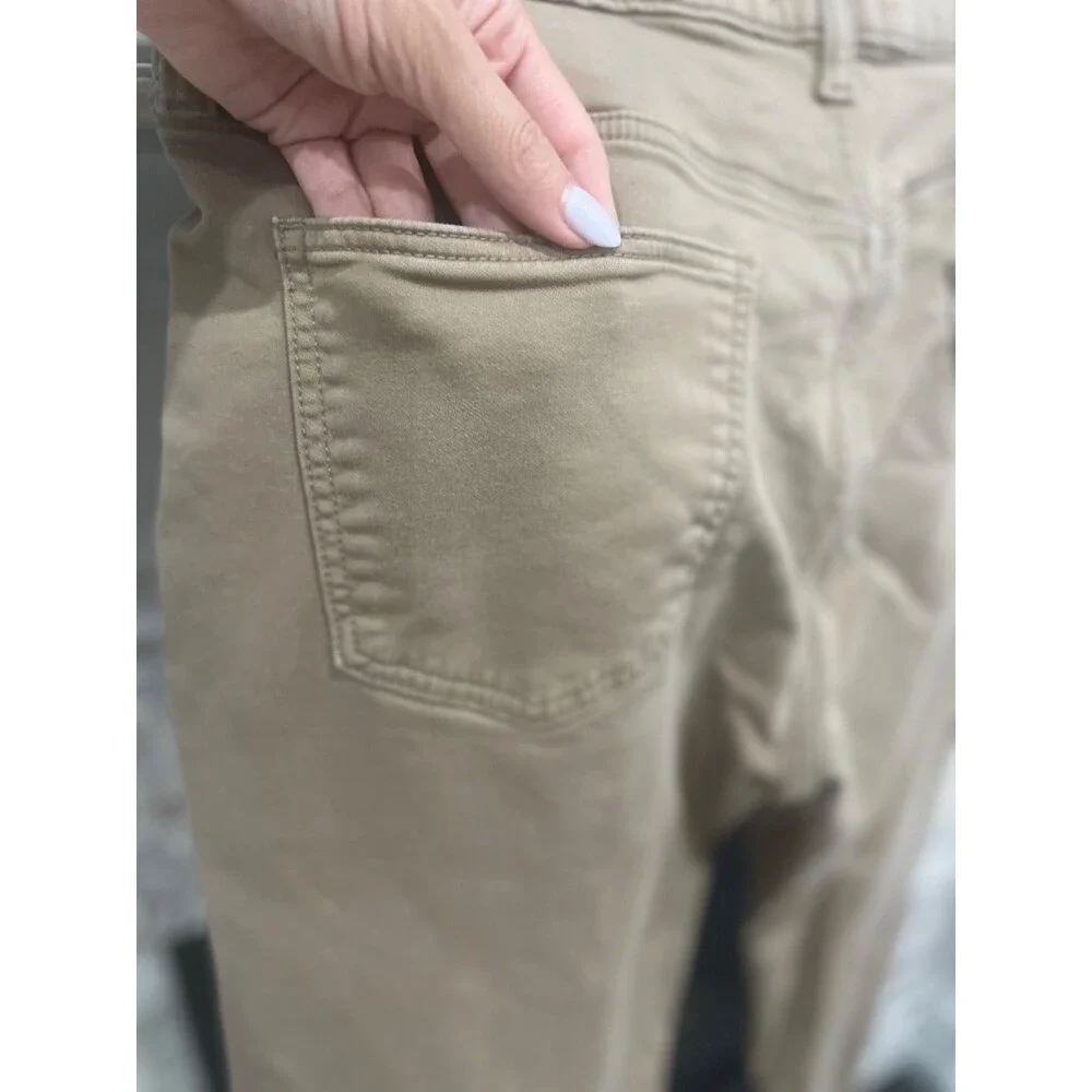 Banana Republic Mens Khaki Colored Jeans-36x32